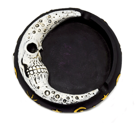 Scary Moon Ashtray